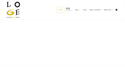 Desktop Screenshot of hotelloge.ch